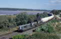 SNCF 466195 + 466290 + tank wagon train from Port de Bouc (F) to Miramas (F) at Istris (F) on 24 July 2002