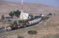 ONCF DH-356 + DH-353 + DH-354 + freight train from Oujda (MA) to Taza (MA) at Oued-Metlili (MA) on 18 October 2002