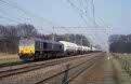 R4C PB 05 + tank wagon train 46211 (Marl, BRD - Geleen-Lutterade DSM, NL) at Maasbracht (NL) on 11 February 2003