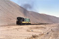 FCDP 92 + empty copper train (Chanaral - Potrerillos) at Llanta, 20 November 2005
