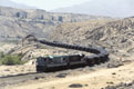 FERRONOR 403 + 418 + iron ore train (Los Colorados - Huasco) at Freirina, 21 November 2005