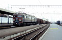 UZ WL8-638 runs through the Zaporotzje (UA) station on its way from Tavrichesk (UA) to Sinel'nikovo (UA) on 21 April 2005.