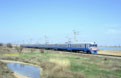 UZ ER1-33 has just left the outskirts of Evpatoriya (UA) on its way to Simferopol (UA) as passenger train 6684 on 26 April 2005.