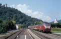 DB 215 127 + 4 DB coaches as passenger train RB 22430 (Giessen, BRD - Koblenz Hbf, BRD) at Nassau (BRD) on 18 August 2002