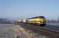 NMBS 5518 + PET train 40221 (Herentals, B - Aachen West, BRD) at Geel (B), December 2002