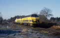 NMBS 6253 + 6238 + local freight 72512 (Antwerpen Noord, B - Neerpelt, B) at Balen-Wezel (B), December 2002
