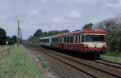 2 x SNCF Caravelle DMU's as passenger train 848834 (Boulogne-Ville, F - Amiens, F) at Rang-du-Fliers (F) on 7 July 2002