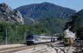 SNCF 567405 + 4 SNCF coaches as passenger train 17410 from Briancon (F) to Marseille-St.-Charles at Serres (F) on 26 July 2002