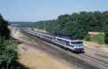 SNCF 172090 + 11 SNCF coaches as passenger train 1841 (Paris-Est - Basel-SBB, F) at Bricon (F) on 28 July 2002