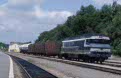 SNCF 172038 + freight train at rest at Longueville (F) on 29 June 2002