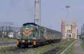 PKP SM42 786 + 2 PKP coaches at Wegliniec (PL) on 10 May 2002