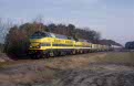 NMBS 5182 + 5105 + empty zinc ore train 49663 (Budel, NL - Antwerpen Lillo, B) at Balen-Wezel (B), November 2002