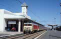ONCF E-1312 + 6 ONCF Corail coaches as passenger train 4 (Sidi Kacem, MA - Casablanca Voyageurs, MA) at Casablanca Voyageurs on 12 October 2002