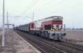 ONCF DH-364 + mixed phosphate train from Jorf Lasfar (MA) to Casablanca Port (MA) at Nouasseur (MA) on 13 October 2002