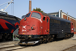Regionstog MX 42 at Odense DSB Jernbanemuseet on 6 September 2014.