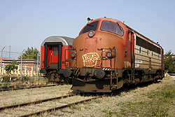 Captrain MY 1122 at Odense DSB Jernbanemuseet on 6 September 2014.
