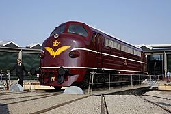 DSB Jernbanemuseet MY 1101 at Odense DSB Jernbanemuseet on 6 September 2014.