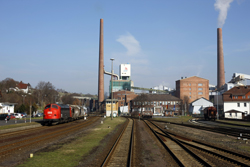 Erfurter Bahnservice MY 1131 arrives at Heringen with photo train 69464 (Gerstungen - Heimboldshausen) on 27 February 2016.