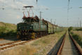 Galabovo mine loco 131 pushes a coal train from the mine to the stock pile at Galabovo mine (BG), 29 June 2005.
