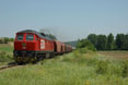 BDZ 07.033 + mixed freight train from Dimitrovgrad (BG) to Svilengrad (BG) at Preslavec (BG), 30 June 2005.