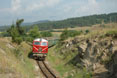 BDZ 75.006 + 5 BDZ coaches as train Ord 16102 (Dobrinishte, BG - Septemvri, BG) at Kostandovo (BG), 1 July 2005.