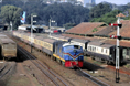 KR 8735 approaches Nairobi (KEN) with the night train from Kisumu (KEN) on 28 December 2005 at 08:37 hours.